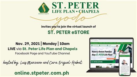 st peter estore|St. Peter eStore Virtual Launch .